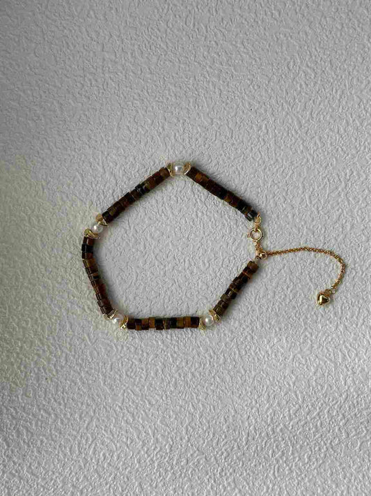 Caramel Tiger’s Eye Bracelet