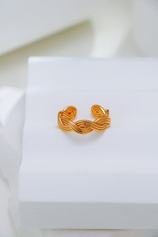 Braided Stripe Ring