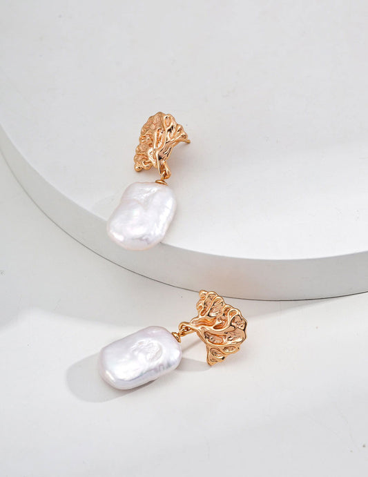Natural pearl earrings - anne-sandy -  - 
