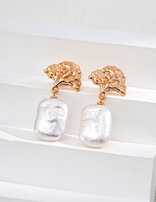 Natural pearl earrings - anne-sandy -  - 