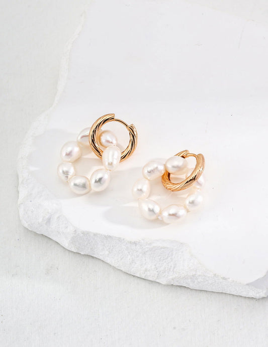 Natural pearl earrings - anne-sandy -  - 