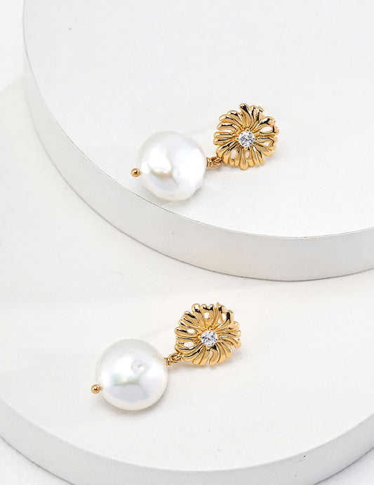 Natural pearl earrings - anne-sandy -  - 