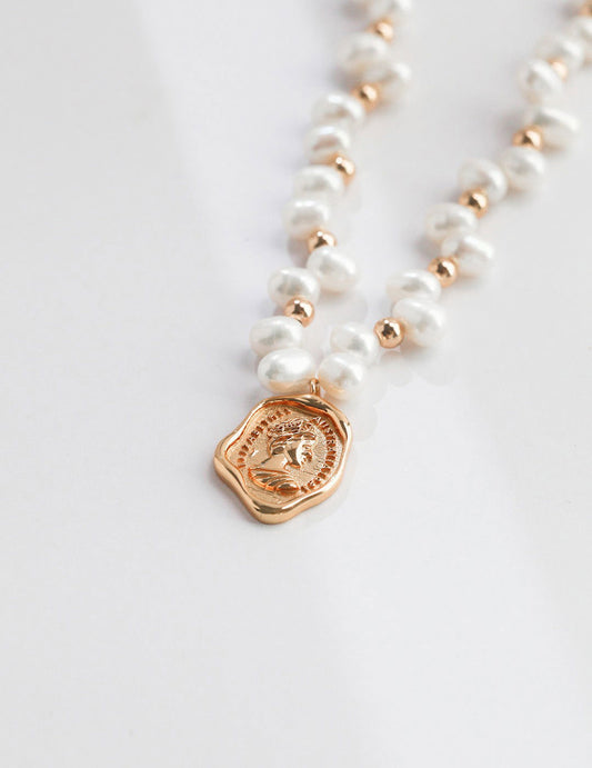 Queen Natural Pearl Necklace - anne-sandy -  - 