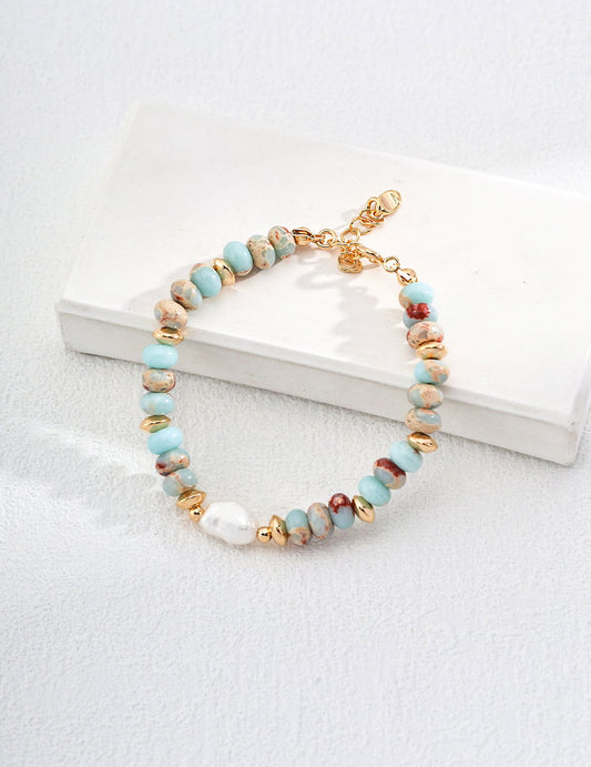 natural pearl bracelet - anne-sandy -  - 